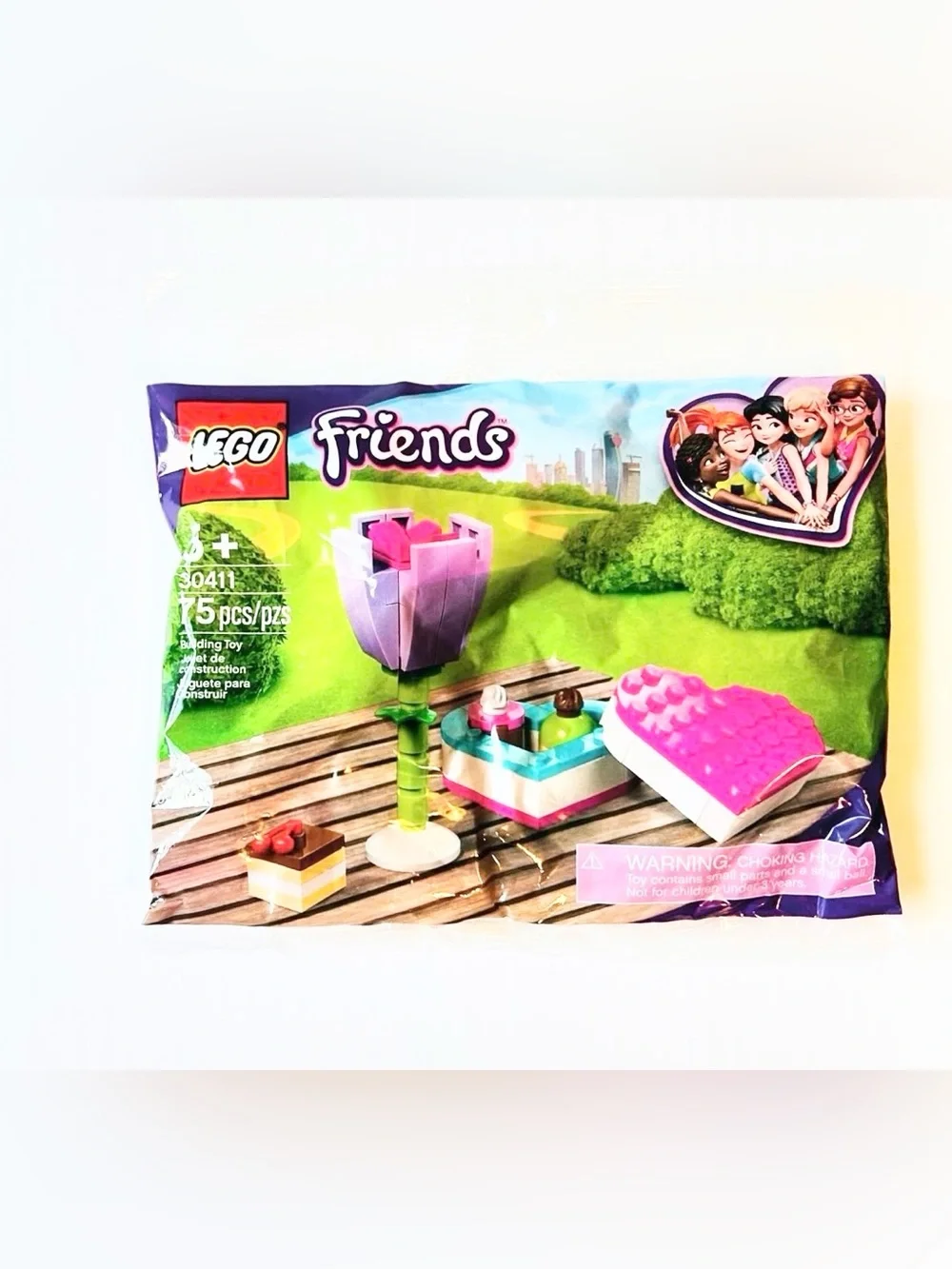LEGO Friends Chocolate Box & Flower 30411 Polybag (Retired)